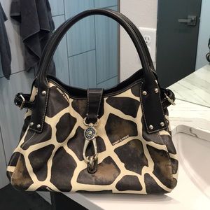 Dooney and Bourke giraffe print handbag